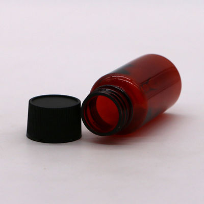 Material de base PET 1 oz/25 ml garrafa de plástico líquido oral personalizado para a indústria médica
