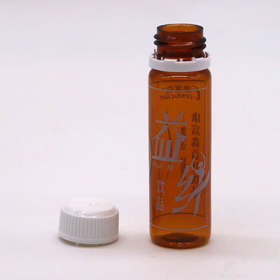 Tipo de vedação tampa de parafuso 15 ml PET garrafa para suplemento de colágeno de vitamina líquida