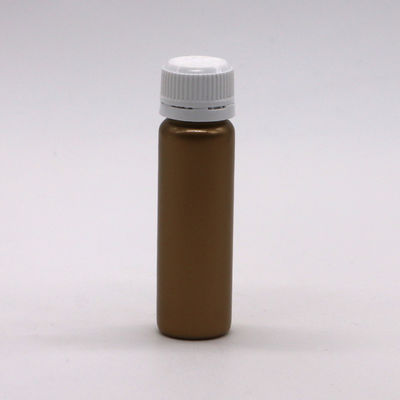 Tipo de vedação tampa de parafuso 15 ml PET garrafa para suplemento de colágeno de vitamina líquida
