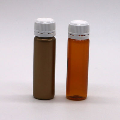 Tipo de vedação tampa de parafuso 15 ml PET garrafa para suplemento de colágeno de vitamina líquida