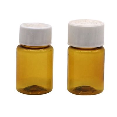 Embalagem Farmacêutica Garrafa de plástico PET com cor transparente e serigrafia