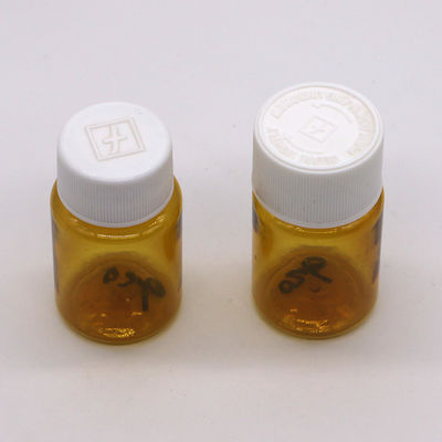 Embalagem Farmacêutica Garrafa de plástico PET com cor transparente e serigrafia