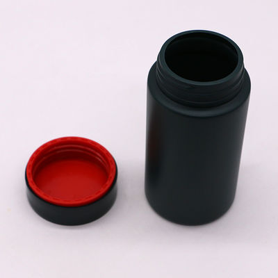 Caps de PE de cor personalizada Container de suplemento sólido de duas camadas para garrafa de pílula de 175ml