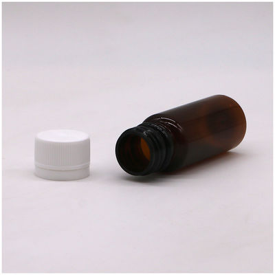 GMP Farmacêutico 30 ml PET Plastic Syrup Liquid Bottle with Tamper Proof Screw Cap