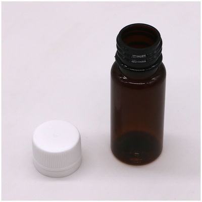 GMP Farmacêutico 30 ml PET Plastic Syrup Liquid Bottle with Tamper Proof Screw Cap