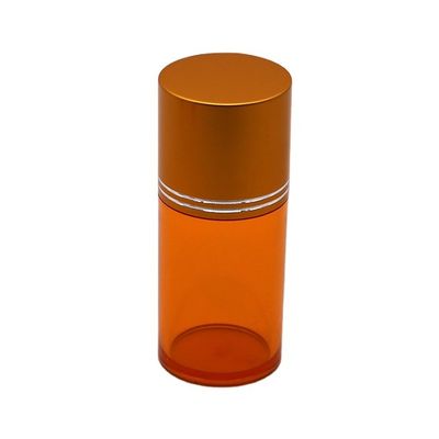 Embalagem médica de cor personalizável 70 ml garrafa PET transparente com tipo de vedação SCREW CAP