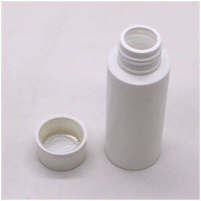 Botão de líquido medicinal biodegradável de plástico tipo HDPE 2OZ/60 ML com tampa à prova de crianças