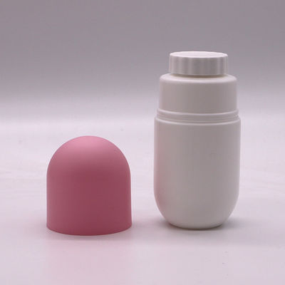 Garrafa em forma de cápsula de 130 ml de HDPE para suplemento dietético de nutrição com tampa de parafuso