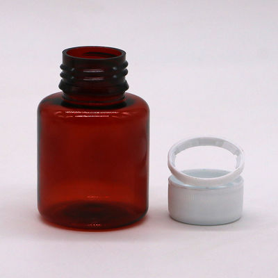 70 ml PET Ambar xarope para tosse de bordo frasco de líquido oral com tampa de segurança e vedação térmica
