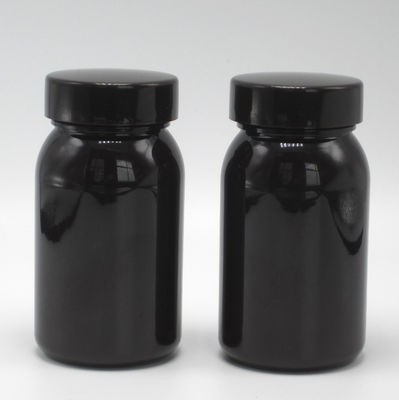Medicina Industrial 100cc PET Pilhas de garrafas para suplementos vitamínicos de qualidade alimentar