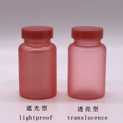 100 ml PET Ambar Botulha de Medicamento Plástico para Pilhas/Vitaminas/Collar de Cápsulas Material PET