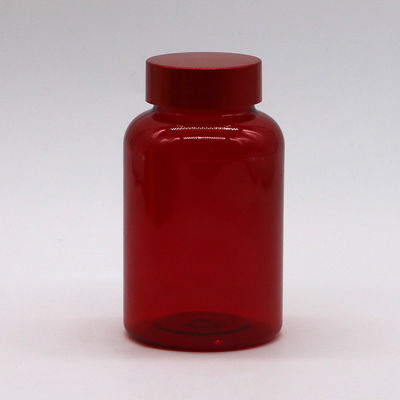 PET plástico tipo 175ML/6OZ cápsula biberão de remédio com CRC parafusos Flip Top Caps