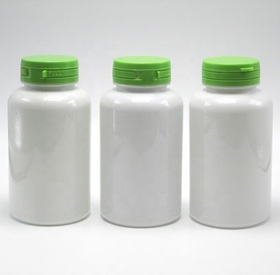 220 ml PET Bottle Branco Redondo para Produto de Saúde Material Base de Produto de Saúde