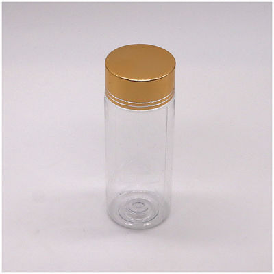 Serigrafia 160ml PET Botão de Medicamento Plástico Vazio para Pilha Cápsula de Vitamina