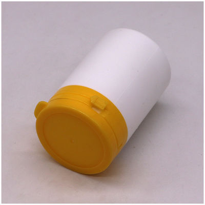 Farmácia Industrial 70 ml PE Botão de plástico redondo com tampa desmontável