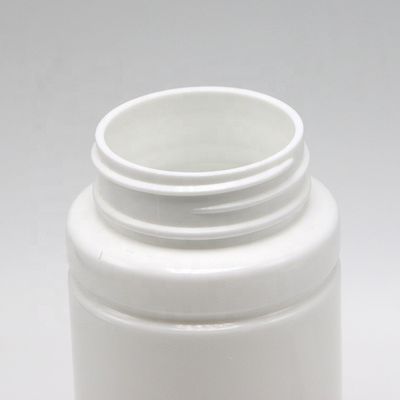 Logotipo personalizado PE Botão de plástico em forma de bambu vazio com tampa de parafuso para pílula cápsula comprimido suplemento de medicina 5OZ 150ml