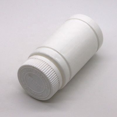 Logotipo personalizado PE Botão de plástico em forma de bambu vazio com tampa de parafuso para pílula cápsula comprimido suplemento de medicina 5OZ 150ml