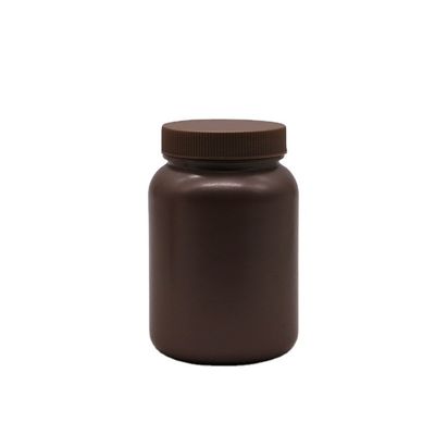 Caixa de armazenamento de medicamentos para cápsulas sólidas Componente de suplemento para cápsulas sólidas em forma redonda PE de 275 ml