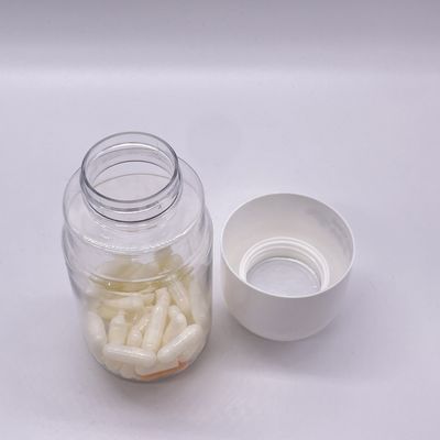120 ml/130 ml/180 ml/200 ml/250 ml frasco em forma de cápsula de plástico HDPE para suplemento vitamínico