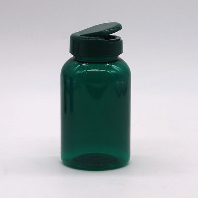 Medicina Industrial 160ml/5.3oz PET Botão de Plástico com Tapete Flip/Tapete Resistente a Crianças