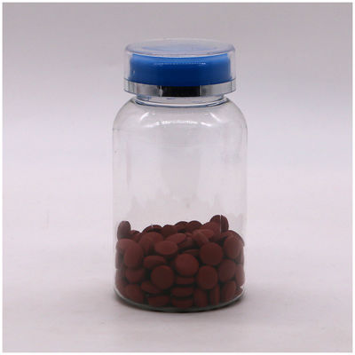 Medicina Industrial 160ml/5.3oz PET Botão de Plástico com Tapete Flip/Tapete Resistente a Crianças
