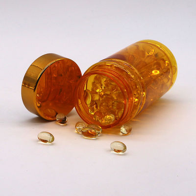 175 ml de capacidade PET plástico cápsula de pílula frasco de remédio com CRC parafusos Flip Top Caps