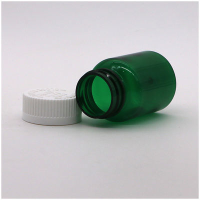 Medicina Industrial 50 ml PET garrafa de plástico com tampa de parafuso e impressão de etiqueta personalizada