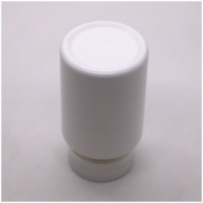 Material do colarinho PE 150 ml garrafa de plástico redonda vazia com tampa à prova de crianças