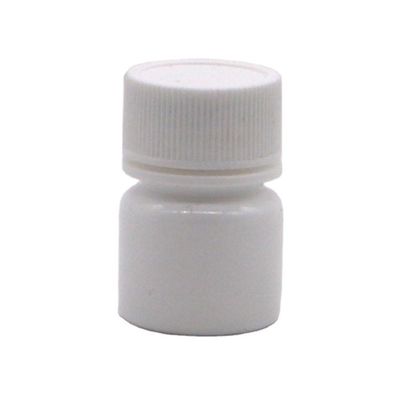 Medicamento Comprimido Sólido Cápsula Armazenamento PE Botão de plástico 5 ml Forma redonda com tampa de parafuso