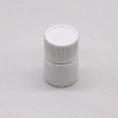 Medicamento Comprimido Sólido Cápsula Armazenamento PE Botão de plástico 5 ml Forma redonda com tampa de parafuso