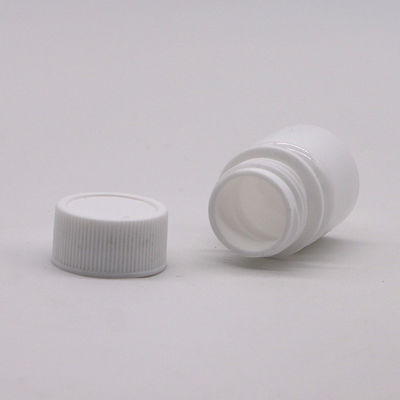 Medicamento Comprimido Sólido Cápsula Armazenamento PE Botão de plástico 5 ml Forma redonda com tampa de parafuso