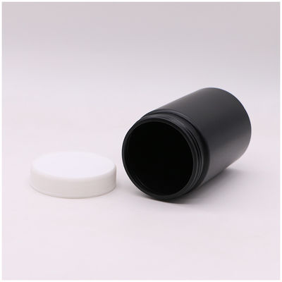 Medicina Industrial 250ml HDPE recipiente de plástico personalizado com tampa de parafuso e forro de indução de calor