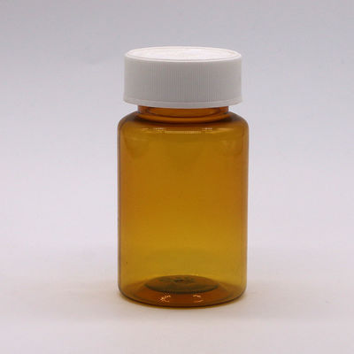 15 ml 25 ml 32 ml 48 ml 64 ml 90 ml 110 ml 180 ml PET Botelha de plástico redonda para produtos químicos