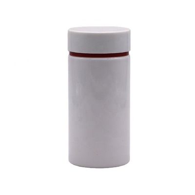 150 ml/5 oz PET Botão de cápsula de plástico redondo Ideal para medicamentos e suplementos de saúde