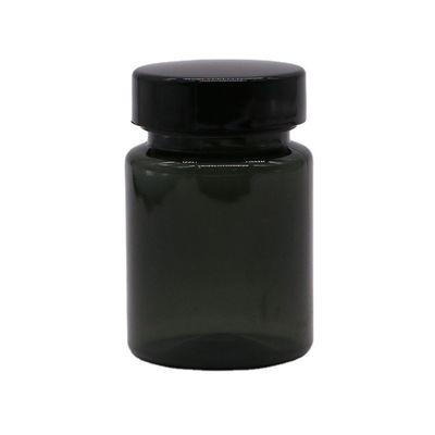 70 ml PET garrafa transparente recipientes de plástico de medicamentos com tampa de parafuso Serviço OEM