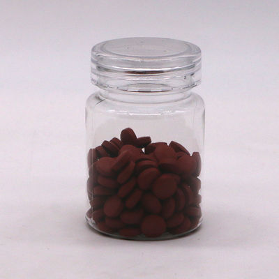 70 ml PET garrafa transparente recipientes de plástico de medicamentos com tampa de parafuso Serviço OEM