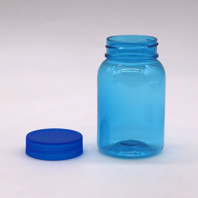 100 ml de PET redondo de cor personalizada de plástico de qualidade farmacêutica