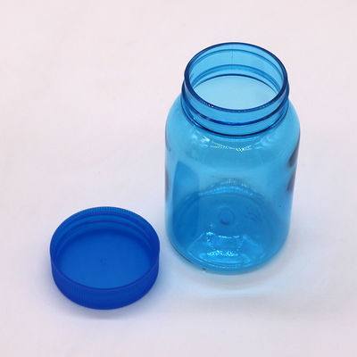 100 ml de PET redondo de cor personalizada de plástico de qualidade farmacêutica