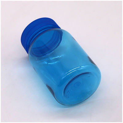 100 ml de PET redondo de cor personalizada de plástico de qualidade farmacêutica