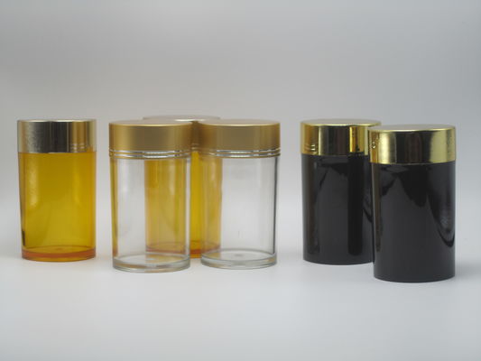 Frasco de comprimidos de plástico PET de 100 ml para embalagens farmacêuticas