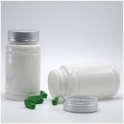 Botelha de plástico PET de design estéril e resistente a crianças para comprimidos Cápsula 100 ml