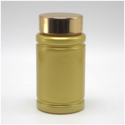 Botelha de plástico PET de design estéril e resistente a crianças para comprimidos Cápsula 100 ml