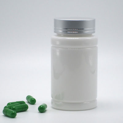 Botelha de plástico PET de design estéril e resistente a crianças para comprimidos Cápsula 100 ml