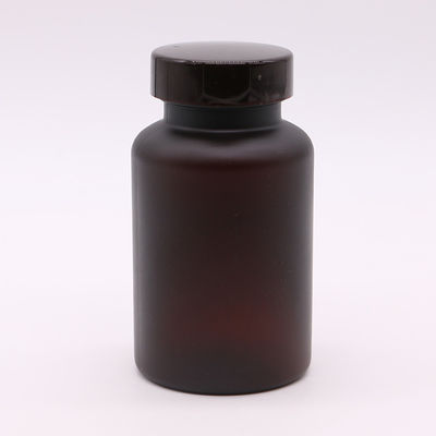 Garrafas de Suplemento Translúcido 120 ml 4 oz PET Garrafas de cápsulas com tampa de segurança