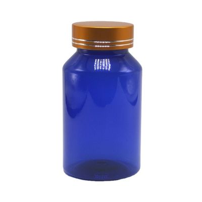Comprimidos/Cápsulas/Pó/Pílulas Botão PET em cor personalizada com material 150mL/5oz