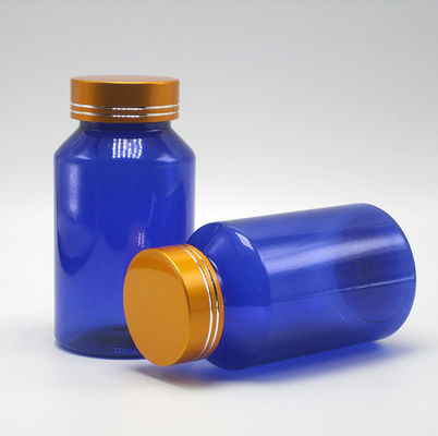 Comprimidos/Cápsulas/Pó/Pílulas Botão PET em cor personalizada com material 150mL/5oz