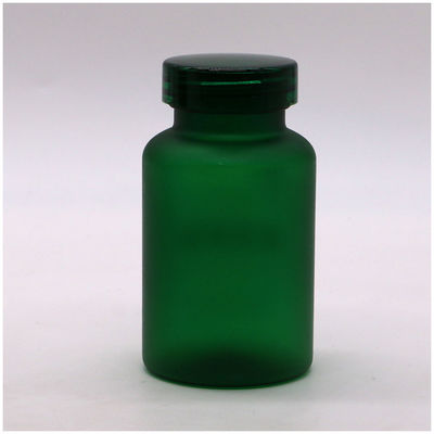 Botelha de PET de Medicina Industrial de cor personalizada 150 ml / 5 oz com tampa de alumínio CRC embrassada