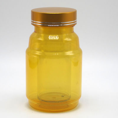 200ml PET frascos de plástico transparente cor personalizada para alimentos de qualidade de armazenamento recipientes