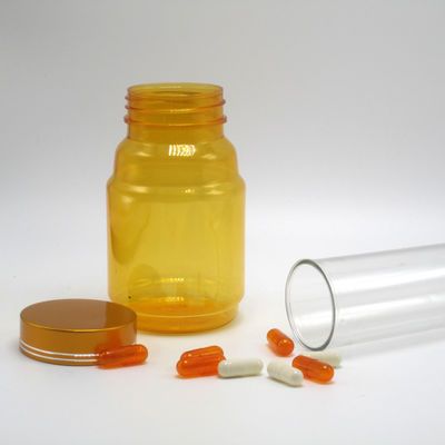 200ml PET frascos de plástico transparente cor personalizada para alimentos de qualidade de armazenamento recipientes
