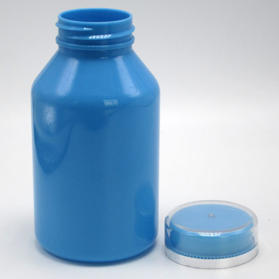 Capacetes resistentes a crianças recipientes de pílulas PET 250 ml capacidade para frascos de medicamentos de farmácia